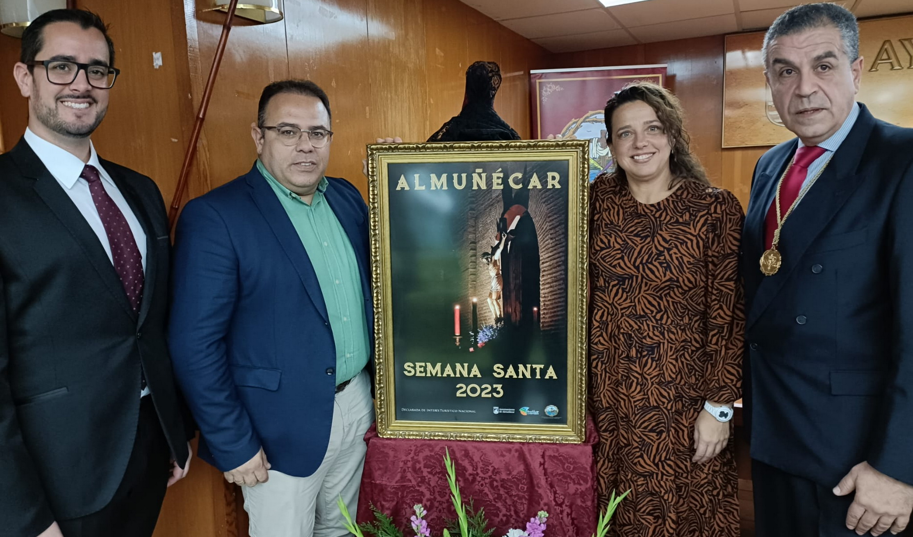 Almucar comienza su Semana Santa 2023 con la presentacin del cartel oficial